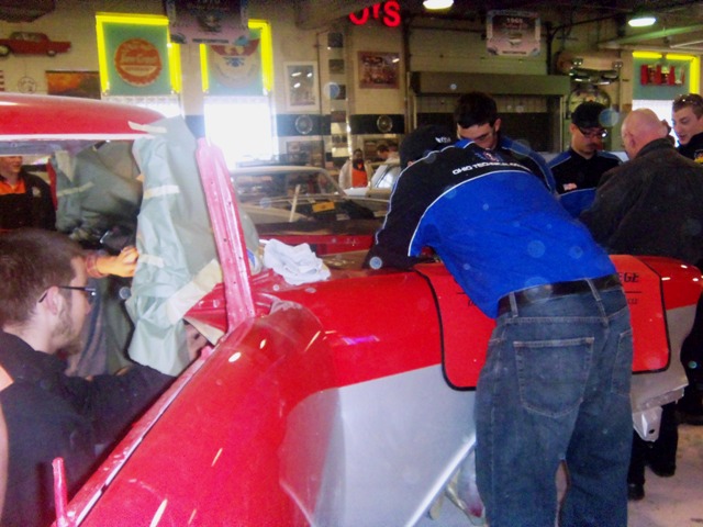 Classic Car Auto Mechanic- 57 chevy