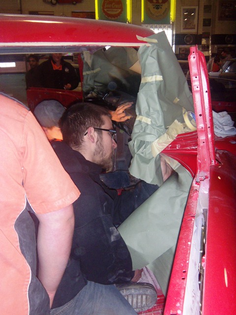Chevy sanding