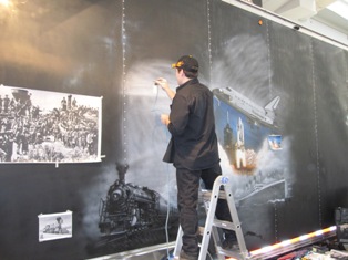 Richard Markham Truck Painting
