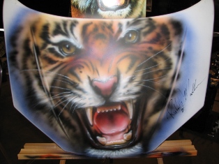 Richard Markham Airbrush Tiger Richard Markham Airbrush Tiger