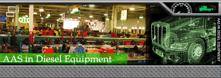 AAS Degree in diesel equipment &ndash; diesel mechanic